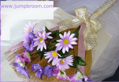 wedding jump broom