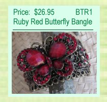 butterfly bangle braclet