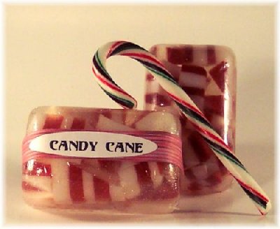 candy cane soap
