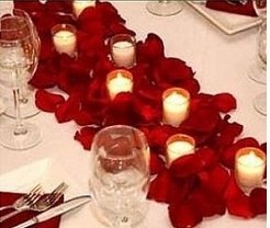 silk flower petals
