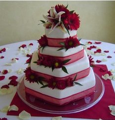 silk flower petals