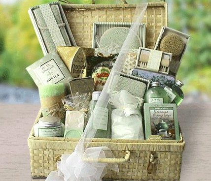 spa gift basket