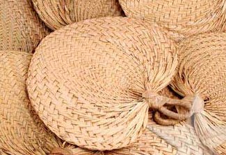 raffia fans
